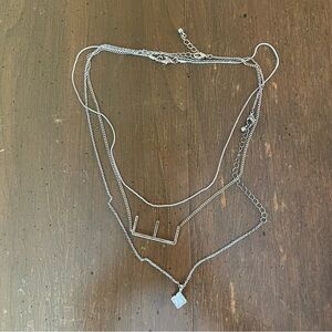 Necklace Set Solitaire Necklace Letter Necklace and Chain